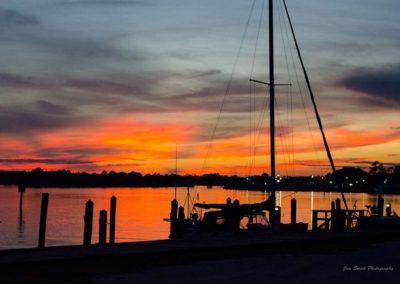 Dock dusk